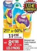 boisson aux fruits cora