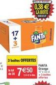 de 20  F+m  3 boites OFFERTES  7€50  PX FROST  0,38 € LA BOITE  FANTA  Orange 17:33d 