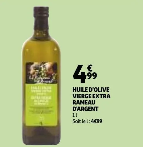 huile d'olive extra vierge rameu d´argent