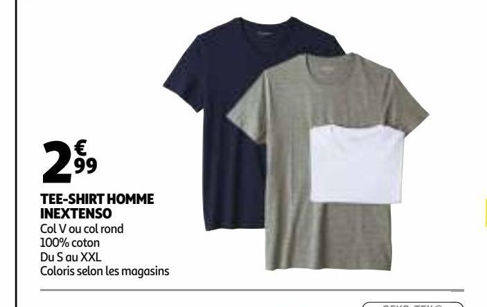 T-shirt homme inextenso