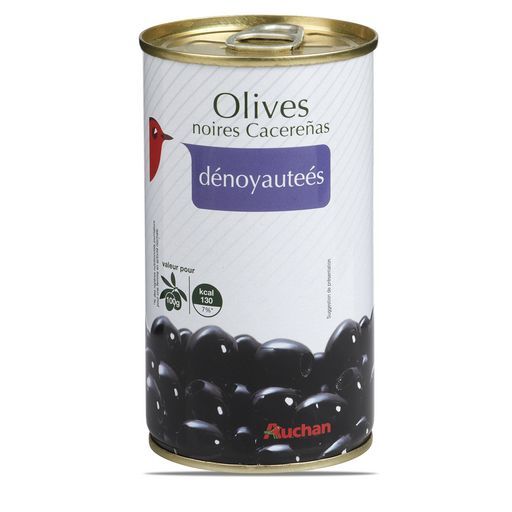 olives noires cacerenas denoyautees auchan