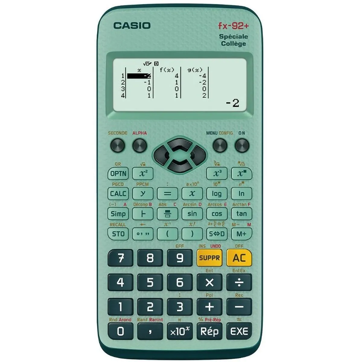 calculatrice scientifique fx92 casio