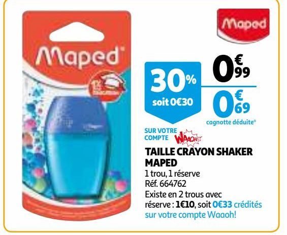 TAILLE CRAYON SHAKER MAPED