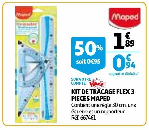 kit de tracage flex 3 pieces maped