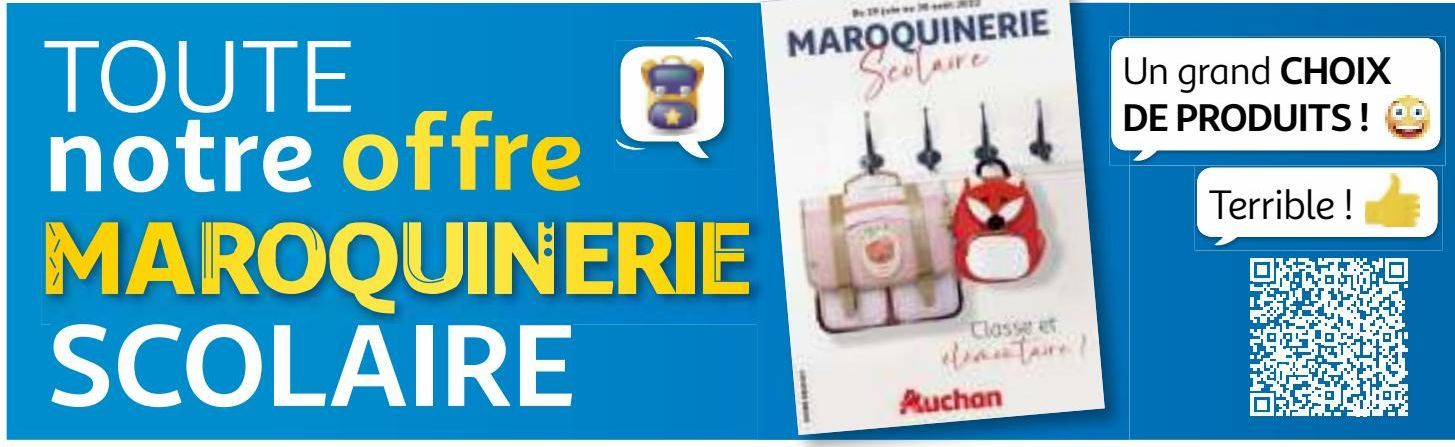 TOUTE notre offre MAROQUINERIE SCOLAIRE