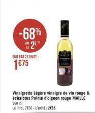 vinaigre de vin rouge Maille