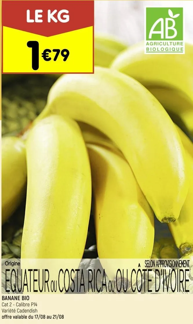 bananes bio