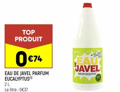 eau de javel parfum eucalyptus