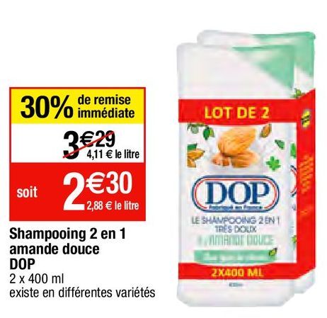 shampoing Dop