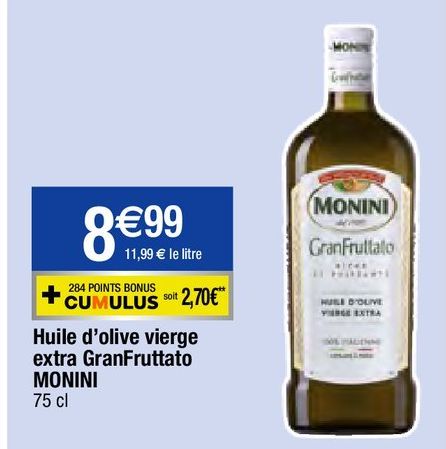 huile d'olive extra vierge