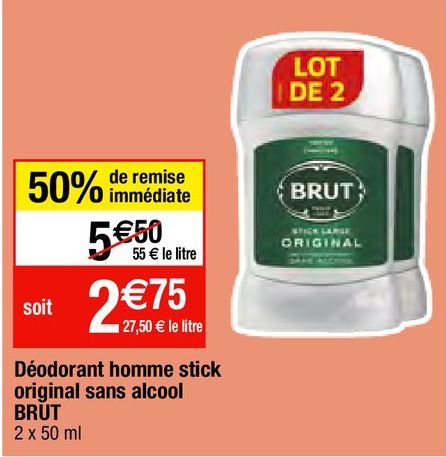 déodorant Brut