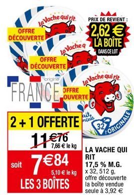 fromage La vache qui rit