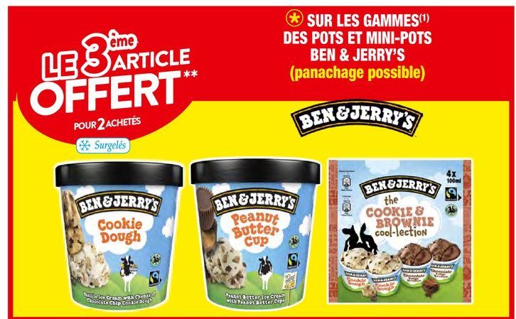 glace Ben & Jerry's