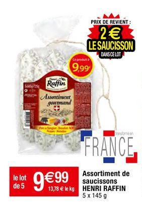 saucisson Henri Raffin