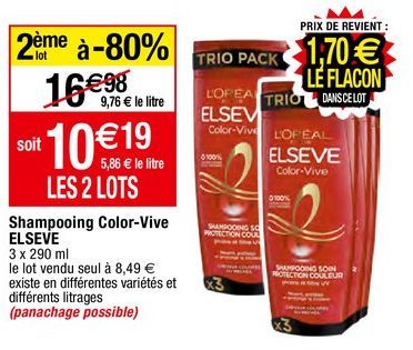 shampoing Elsève