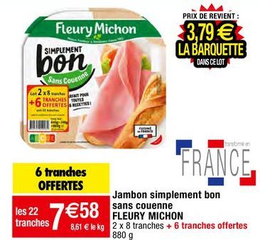 jambon Fleury Michon