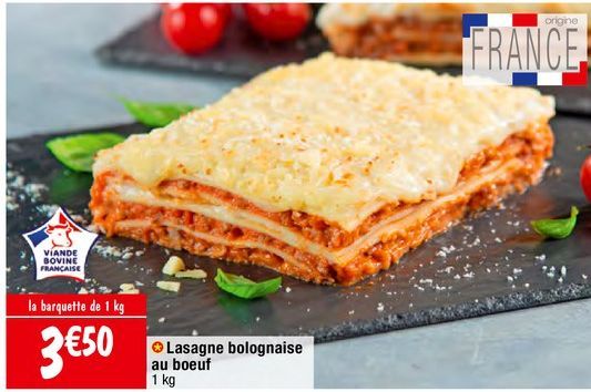 lasagne bolognaise