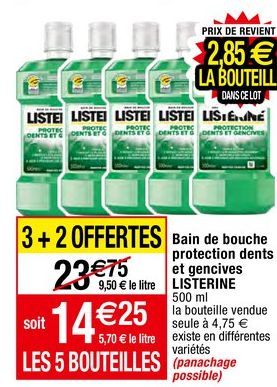 bain de bouche Listerine