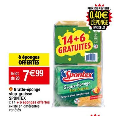 éponge Spontex