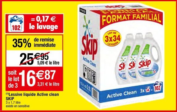 lessive liquide Skip