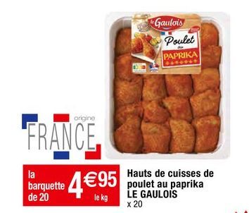 cuisses de poulet Le gaulois