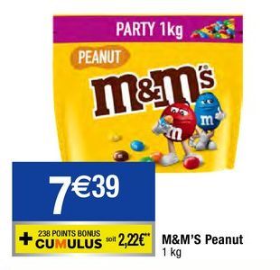 snacks M&M's