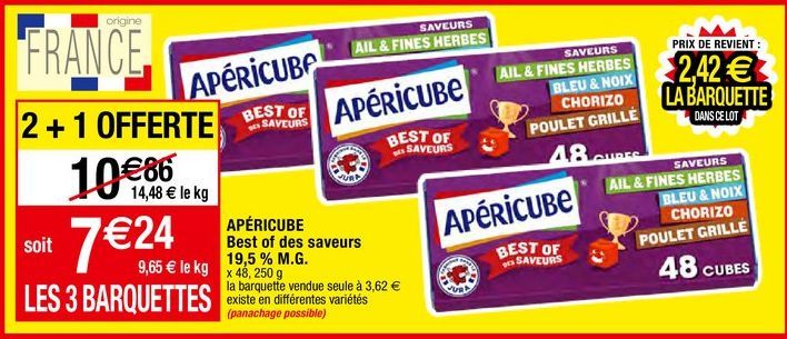 producto Apéricube