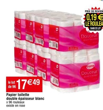 papier toilette Cora