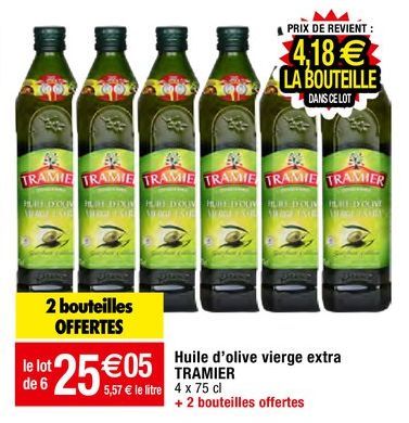 huile d'olive extra vierge Tramier