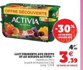 soldes Activia