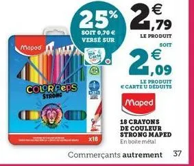 crayons de couleur maped