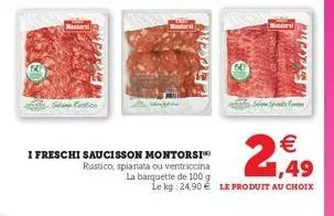 saucisson montorsi