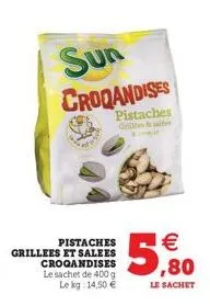 pistaches sun