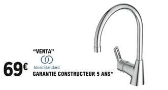 69  "VENTA"  Ideal Standard  GARANTIE CONSTRUCTEUR 5 ANS*