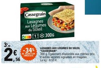 légumes Cassegrain