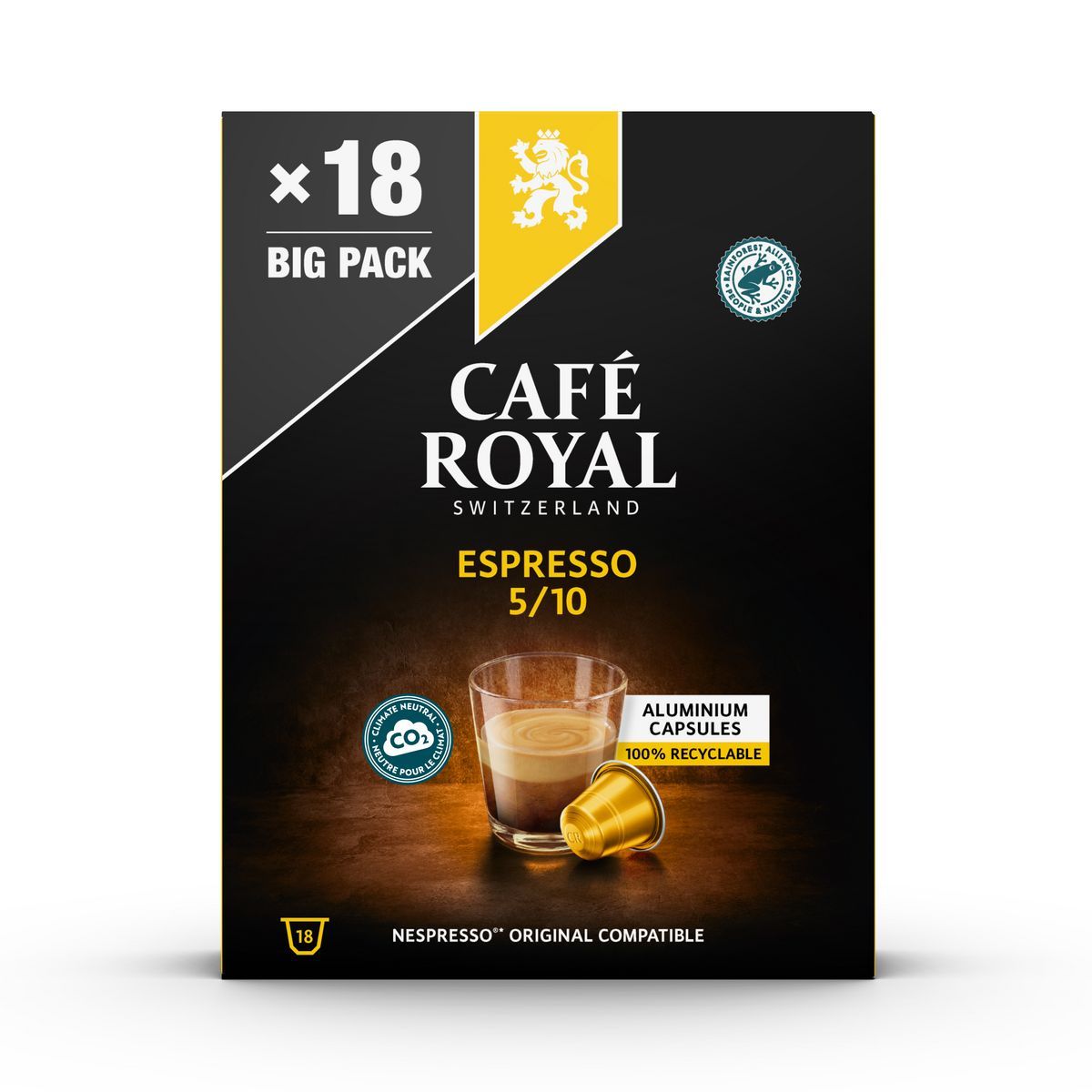 CAPSULES DE CAFÉ CAFÉ ROYAL