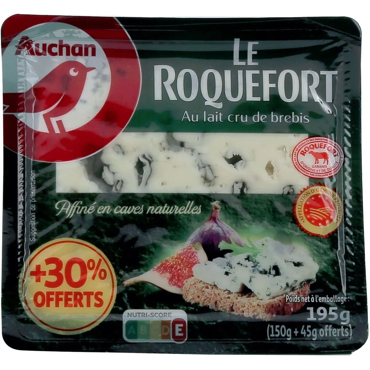 roquefort aop auchan