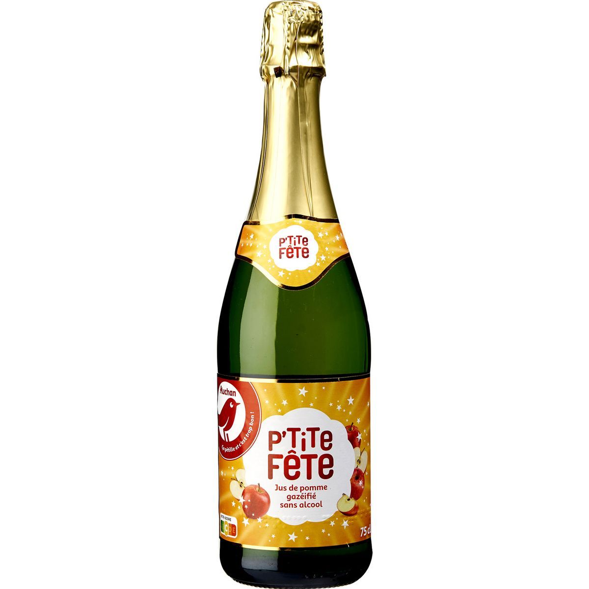 JUS DE POMME GAZÉIFIÉ PETITE FÊTE AUCHAN