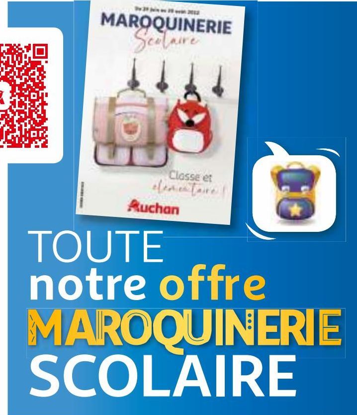 TOUTE notre offre MAROQUINERIE SCOLAIRE