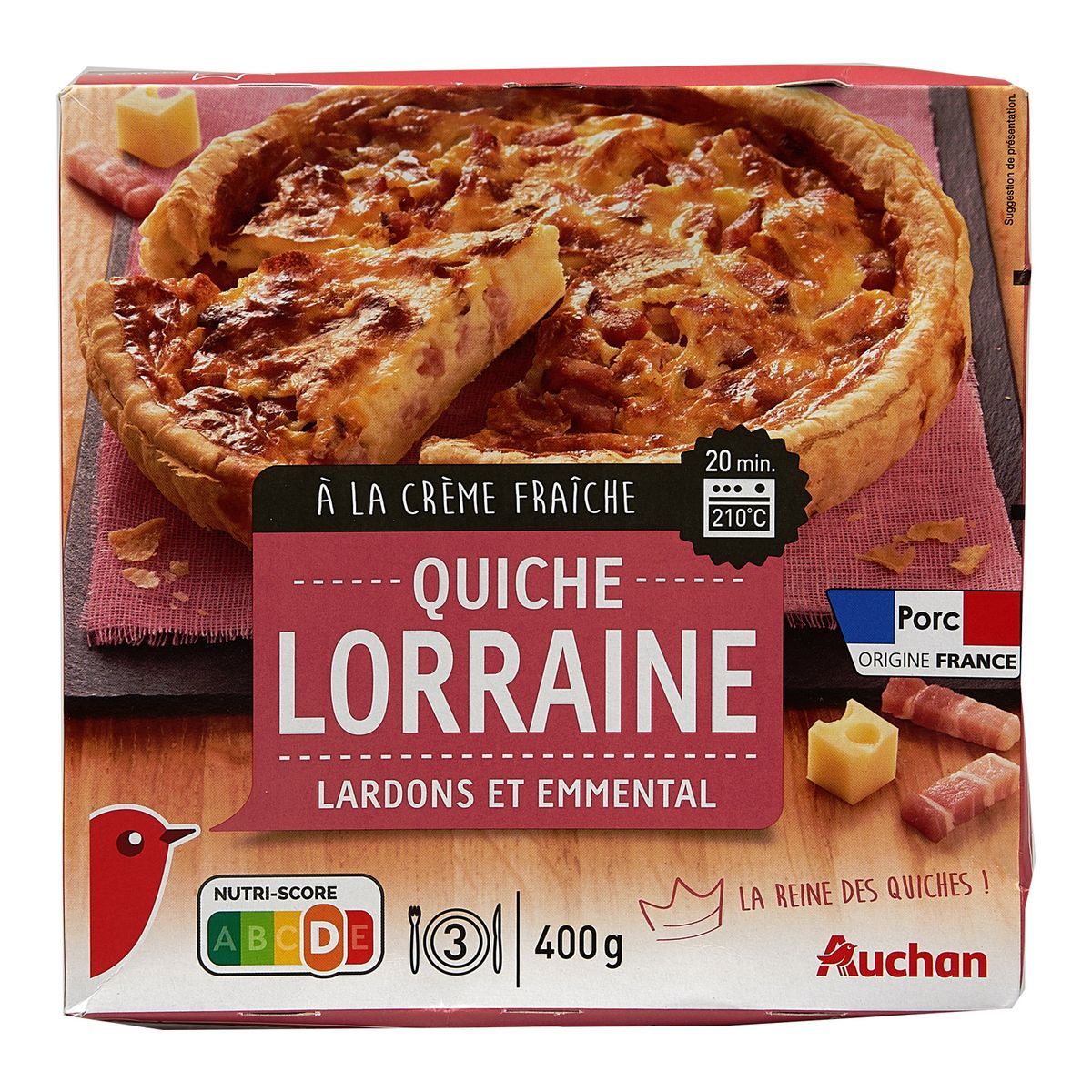 QUICHE LORRAINE AUCHAN