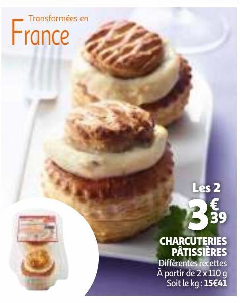 CHARCUTERIES PÂTISSIÈRES