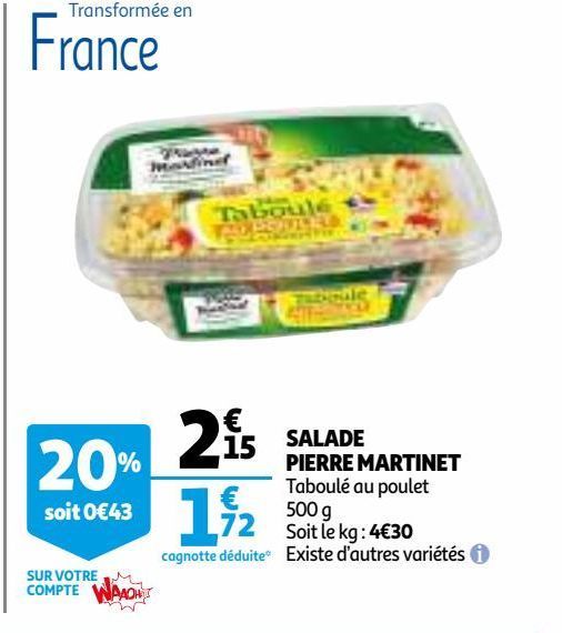 SALADE PIERRE MARTINET