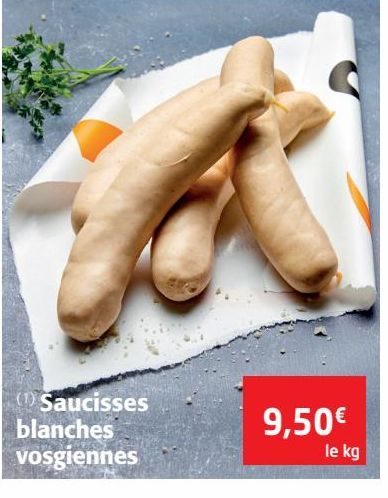 Saucisses blanches vosgiennes