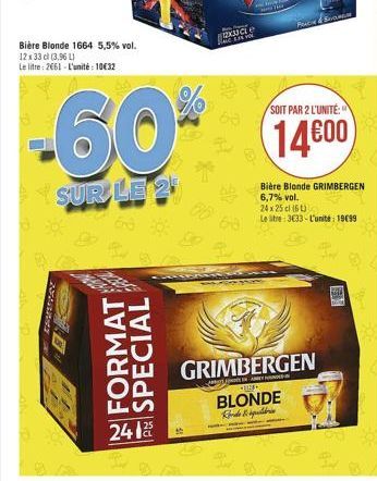 bière blonde Grimbergen