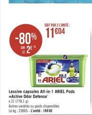 lessive Ariel