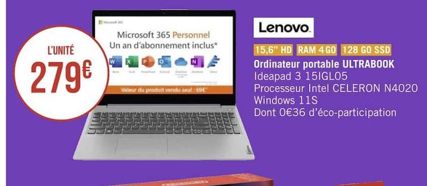 ordinateur portable ULTRABOOK