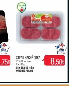 steak haché Cora
