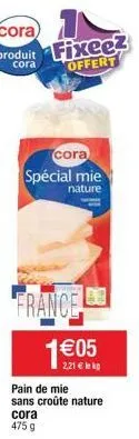 pain de mie cora