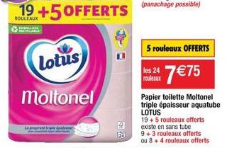 papier toilette Lotus