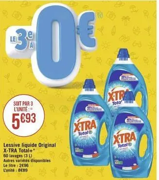 lessive liquide x-tra